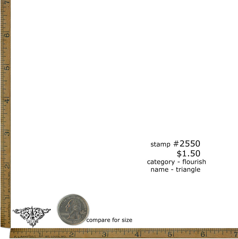 #2550 - Triangle - Flourish